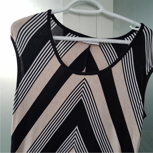Calvin Klein Chevron Dress - Picture 6 of 7